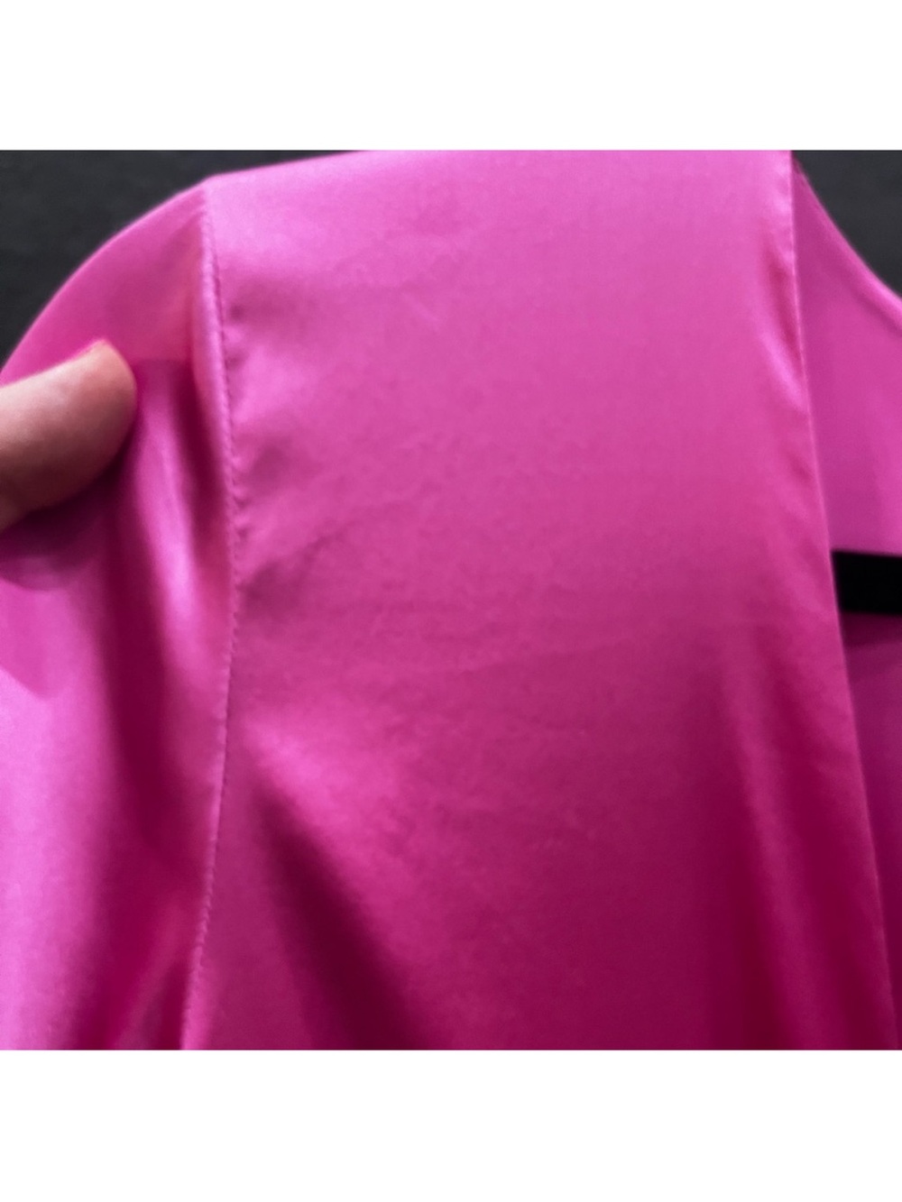 Cynthia Rowley Hot Pink silk Blouse - Picture 12 of 14